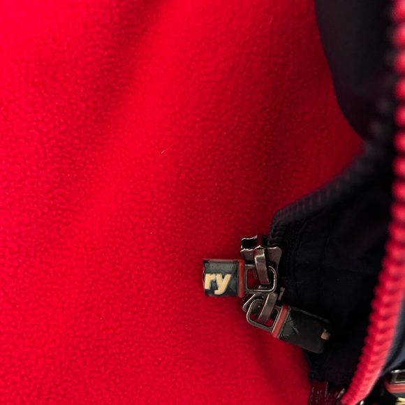 Superdry Womens Pop Zip Hooded Arctic Navy and Red Jacket Size Small - Picture 9 of 14